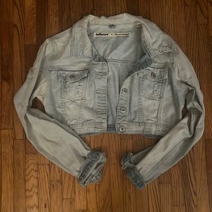 Cropped Jean Jacket